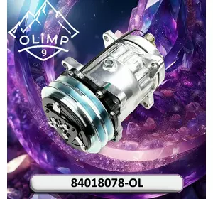 Компресор 84018078-OL, 84018078 до техніки Сase, New Holland Компресор 84018078-OL, 84018078 до техніки Сase, New Holland