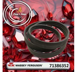 Пас бітера 71386352, 2024376, QP71386352, 3RHB175 до Massey Ferguson Пас бітера 71386352, 2024376, QP71386352, 3RHB175 до Massey Ferguson