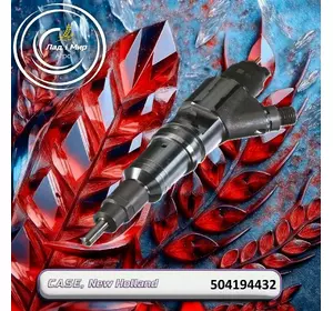 Форсунка паливна 504194432 до техніки Case, New Holland Форсунка паливна 504194432 до техніки Case, New Holland