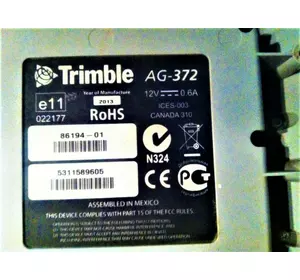 Високоточний Приймач, Антена AG-372 Case GNSS Високоточний Приймач, Антена AG-372 Case GNSS