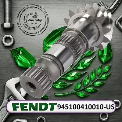 Вал шестерні 945100410010, 945100410010-US до трактора Fendt 936 ВЖИВАНЕ
