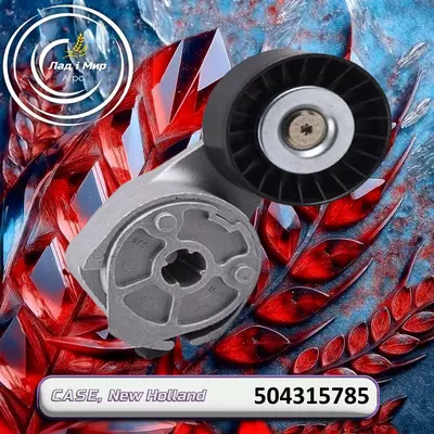 Натяжник паса 504315785, 717529, APV1084, 504065874 до техніки Case, New Holland