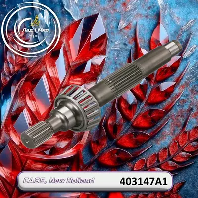 Вал 403147A1 до техніки Case, New Holland