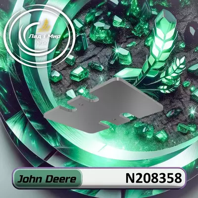 Пластина N208358 до техніки John Deere