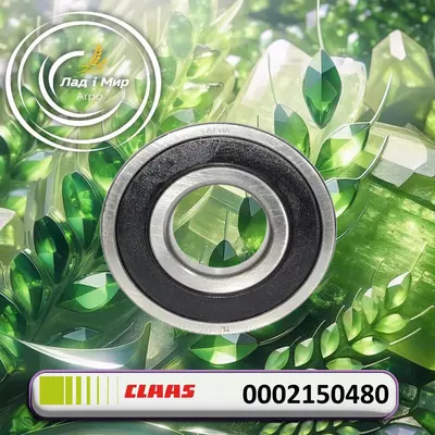 Підшипник кульковий 0002150480, F934201040100, 63062RS, 6306-2RS1, 6306-2Z C3 до Claas